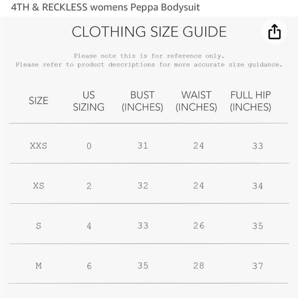 4th & Reckless | Anthropologie Women’s Peppa Bodysuit Top Medium Brown - Picture 9 of 10